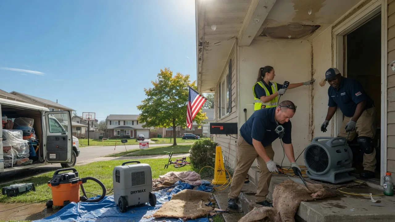 Water Damage Restoration in Overland Park, KS near me